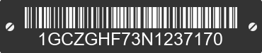 2022 CHEVROLET Express 1GCZGHF73N1237170 VIN decoded