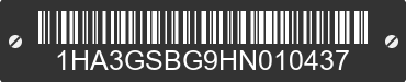 2017 CHEVROLET Express 1HA3GSBG9HN010437 VIN decoded