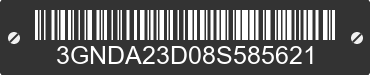2008 CHEVROLET HHR 3GNDA23D08S585621 VIN decoded