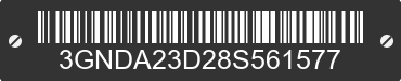 2008 CHEVROLET HHR 3GNDA23D28S561577 VIN decoded