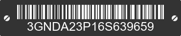 2006 CHEVROLET HHR 3GNDA23P16S639659 VIN decoded
