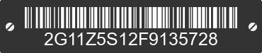 2015 CHEVROLET Impala 2G11Z5S12F9135728 VIN decoded