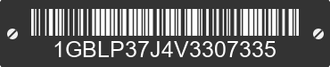 1997 CHEVROLET Motorhome Chassis 1GBLP37J4V3307335 VIN decoded