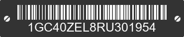 2024 CHEVROLET Silverado EV 1GC40ZEL8RU301954 VIN decoded