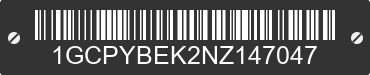 2022 CHEVROLET Silverado LTD 1GCPYBEK2NZ147047 VIN decoded