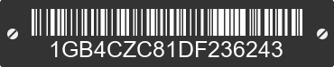 2013 CHEVROLET Silverado 1GB4CZC81DF236243 VIN decoded