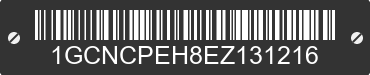 2014 CHEVROLET Silverado 1GCNCPEH8EZ131216 VIN decoded