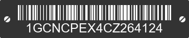 2012 CHEVROLET Silverado 1GCNCPEX4CZ264124 VIN decoded
