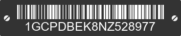 2022 CHEVROLET Silverado 1GCPDBEK8NZ528977 VIN decoded