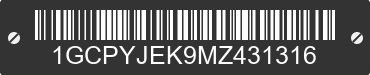 2021 CHEVROLET Silverado 1GCPYJEK9MZ431316 VIN decoded