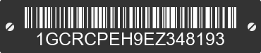 2014 CHEVROLET Silverado 1GCRCPEH9EZ348193 VIN decoded