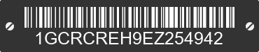 2014 CHEVROLET Silverado 1GCRCREH9EZ254942 VIN decoded