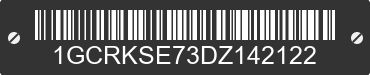 2013 CHEVROLET Silverado 1GCRKSE73DZ142122 VIN decoded