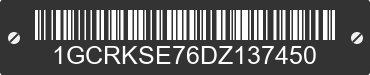 2013 CHEVROLET Silverado 1GCRKSE76DZ137450 VIN decoded