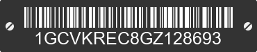 2016 CHEVROLET Silverado 1GCVKREC8GZ128693 VIN decoded