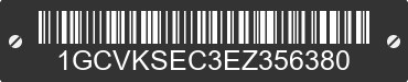 2014 CHEVROLET Silverado 1GCVKSEC3EZ356380 VIN decoded