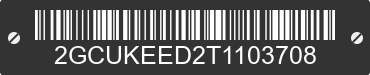2026 CHEVROLET Silverado 2GCUKEED2T1103708 VIN decoded