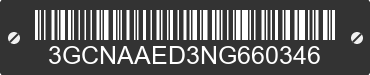 2022 CHEVROLET Silverado 3GCNAAED3NG660346 VIN decoded