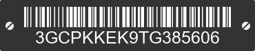 2026 CHEVROLET Silverado 3GCPKKEK9TG385606 VIN decoded
