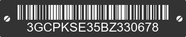 2011 CHEVROLET Silverado 3GCPKSE35BZ330678 VIN decoded