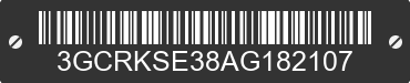 2010 CHEVROLET Silverado 3GCRKSE38AG182107 VIN decoded