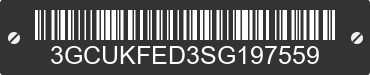 2025 CHEVROLET Silverado 3GCUKFED3SG197559 VIN decoded