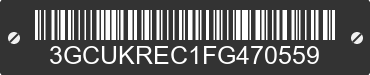 2015 CHEVROLET Silverado 3GCUKREC1FG470559 VIN decoded