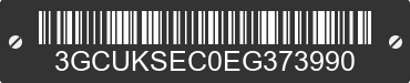 2014 CHEVROLET Silverado 3GCUKSEC0EG373990 VIN decoded