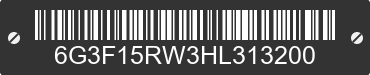 2017 CHEVROLET SS 6G3F15RW3HL313200 VIN decoded