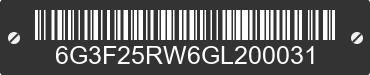 2016 CHEVROLET SS 6G3F25RW6GL200031 VIN decoded