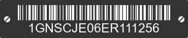 2014 CHEVROLET Suburban 1GNSCJE06ER111256 VIN decoded