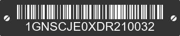2013 CHEVROLET Suburban 1GNSCJE0XDR210032 VIN decoded