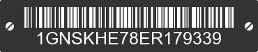 2014 CHEVROLET Suburban 1GNSKHE78ER179339 VIN decoded
