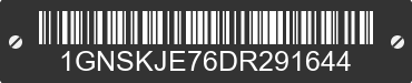 2013 CHEVROLET Suburban 1GNSKJE76DR291644 VIN decoded