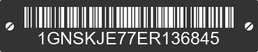 2014 CHEVROLET Suburban 1GNSKJE77ER136845 VIN decoded