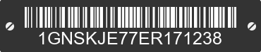 2014 CHEVROLET Suburban 1GNSKJE77ER171238 VIN decoded