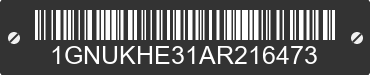 2010 CHEVROLET Suburban 1GNUKHE31AR216473 VIN decoded