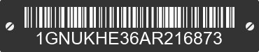 2010 CHEVROLET Suburban 1GNUKHE36AR216873 VIN decoded
