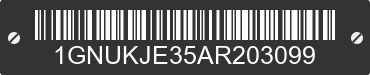 2010 CHEVROLET Suburban 1GNUKJE35AR203099 VIN decoded