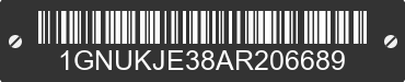 2010 CHEVROLET Suburban 1GNUKJE38AR206689 VIN decoded