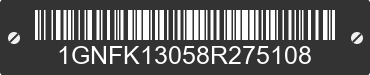 2008 CHEVROLET Tahoe 1GNFK13058R275108 VIN decoded
