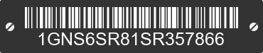 2025 CHEVROLET Tahoe 1GNS6SR81SR357866 VIN decoded