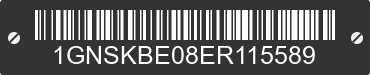 2014 CHEVROLET Tahoe 1GNSKBE08ER115589 VIN decoded
