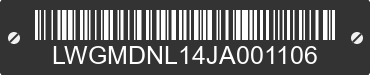 2018 CHONGQING HUANSONG INDUSTRIES Chongqing Huansong Industries LWGMDNL14JA001106 VIN decoded