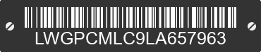 2020 CHONGQING HUANSONG INDUSTRIES Chongqing Huansong Industries LWGPCMLC9LA657963 VIN decoded