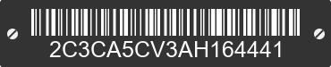 2010 CHRYSLER 300 2C3CA5CV3AH164441 VIN decoded