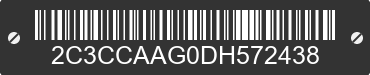 2013 CHRYSLER 300 2C3CCAAG0DH572438 VIN decoded
