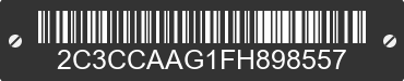 2015 CHRYSLER 300 2C3CCAAG1FH898557 VIN decoded