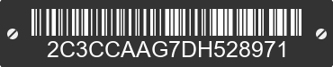 2013 CHRYSLER 300 2C3CCAAG7DH528971 VIN decoded