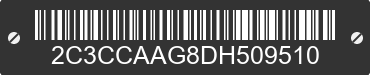 2013 CHRYSLER 300 2C3CCAAG8DH509510 VIN decoded